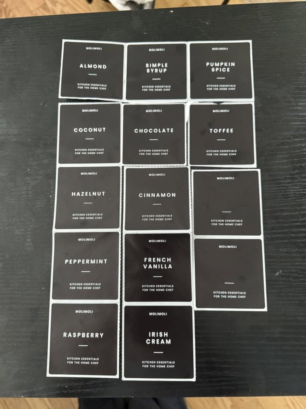14 Amazon Individually Preprinted Adhesive Labels For Kitchen